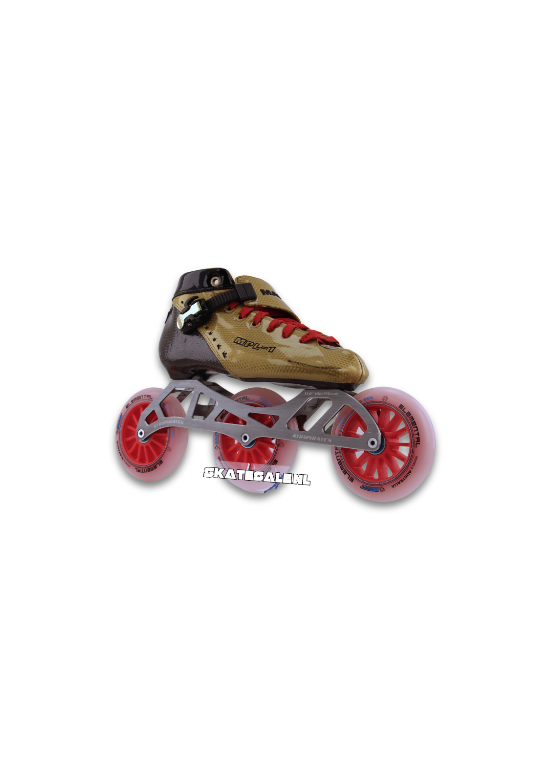 Maple MPL-1 Gold Skate met Bont 110mm wiel 