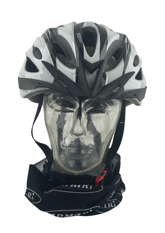 Fietshelm & Skatehelm wit/zwart goedkoop